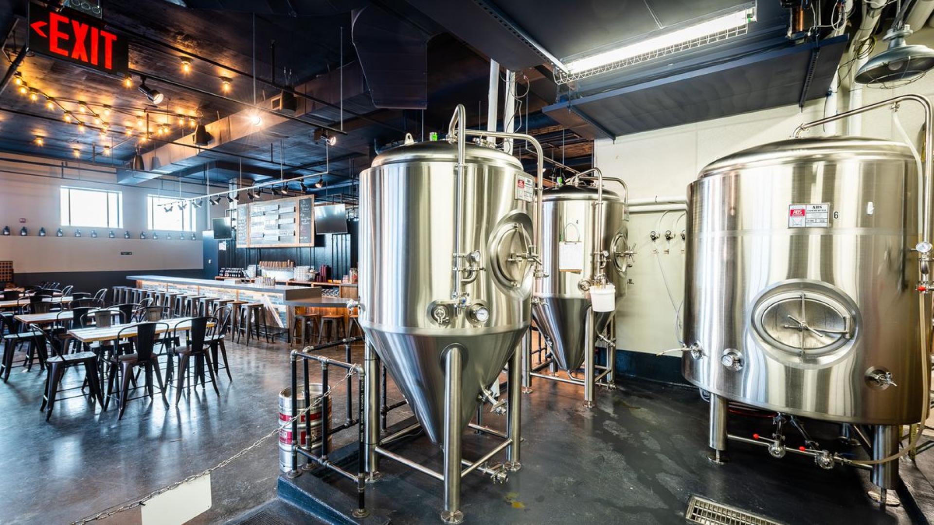 Installations de bière