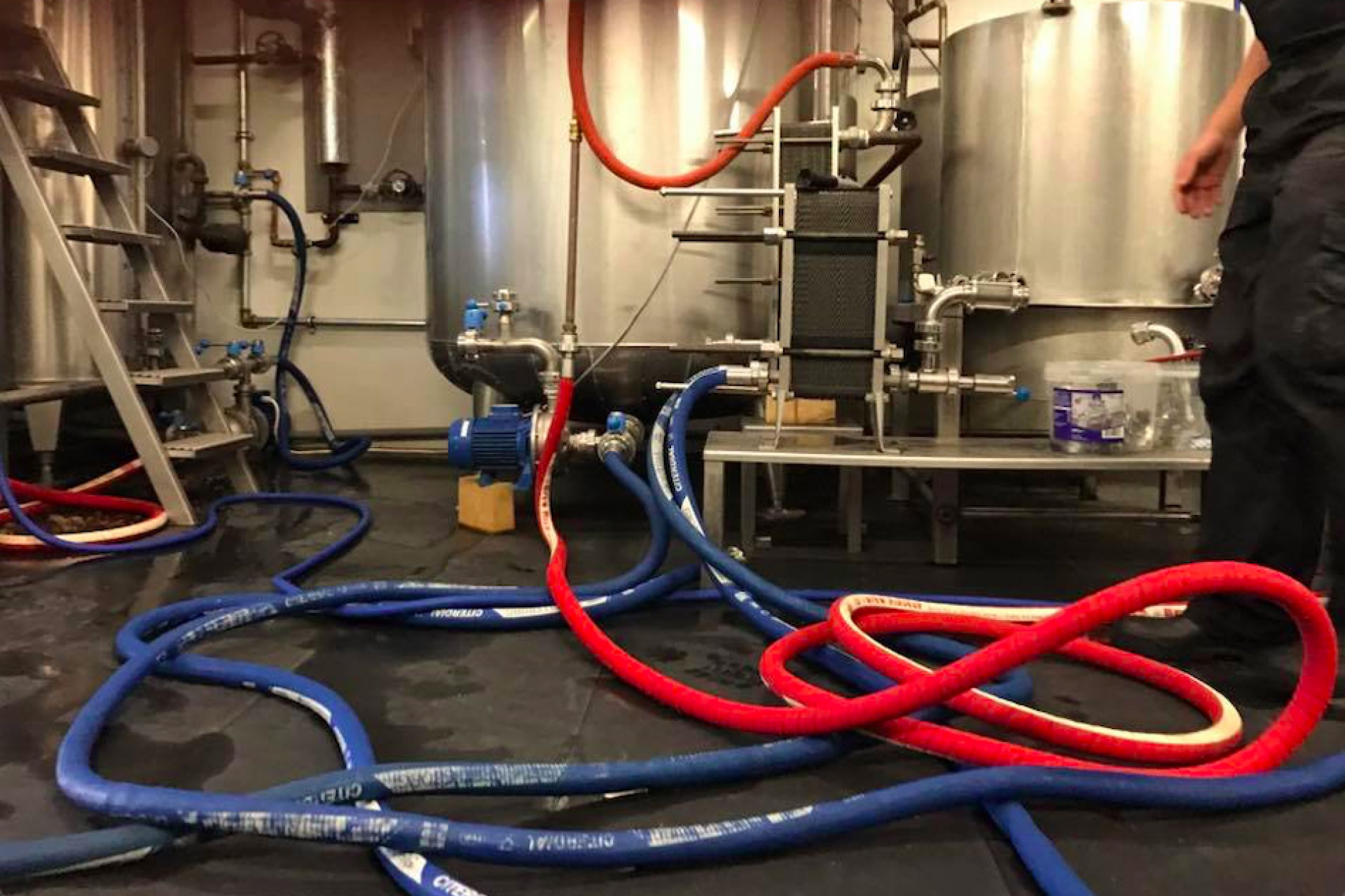 Tuyaux pour brasserie