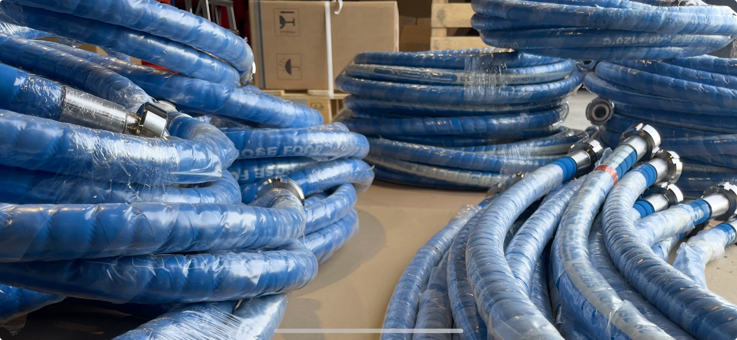 Tuyaux pour l’industrie alimentaire